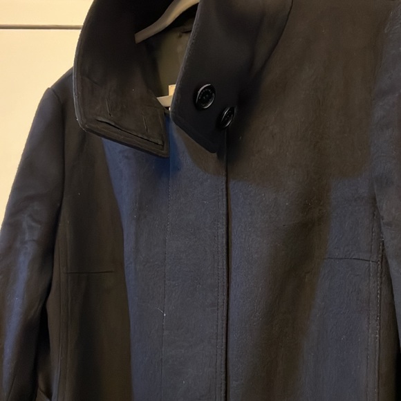 Burberry London wool cashmere Classic black coat 🧥 used a few times - Picture 2 of 14